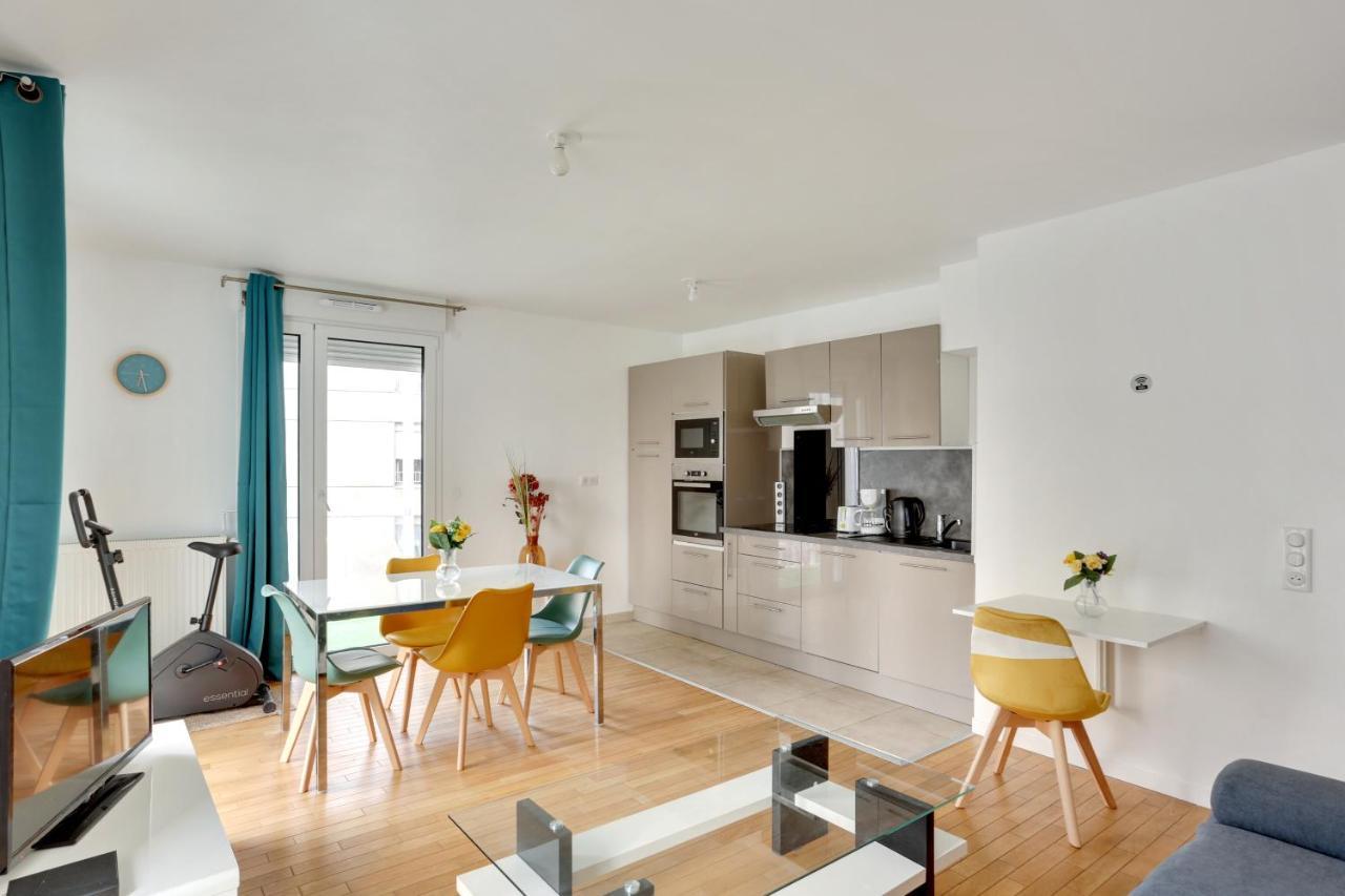 Chic Apart With Parking Near Paris Nanterre Buitenkant foto