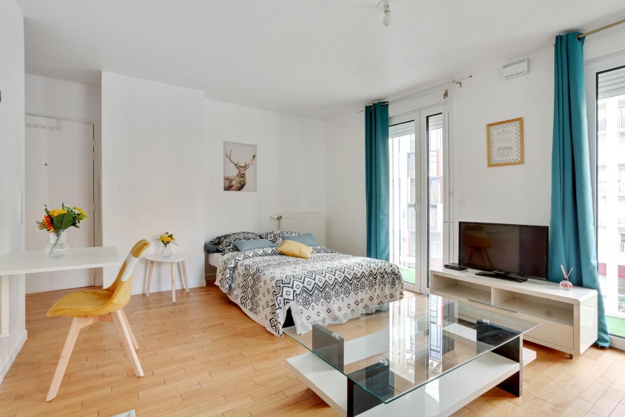 Chic Apart With Parking Near Paris Nanterre Buitenkant foto